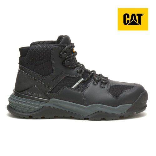 Caterpillar Provoke Mid Waterproof Alloy Toe Miesten Turvakengät Mustat (HRJZT)